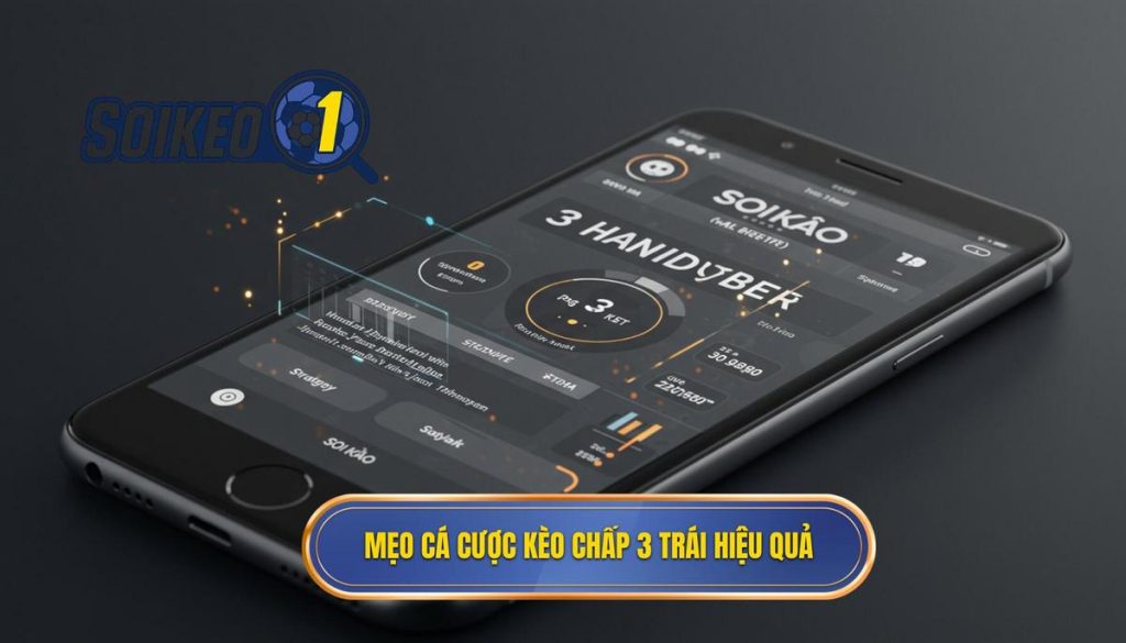 Mẹo cá cược kèo chấp 3 trái hiệu quả
