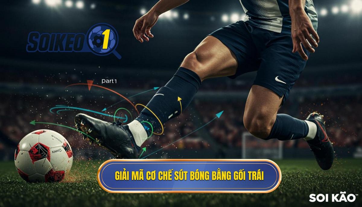 Phần 1_ Giải mã cơ chế vật lý của Kỹ thuật sút bóng bằng đầu gối trái