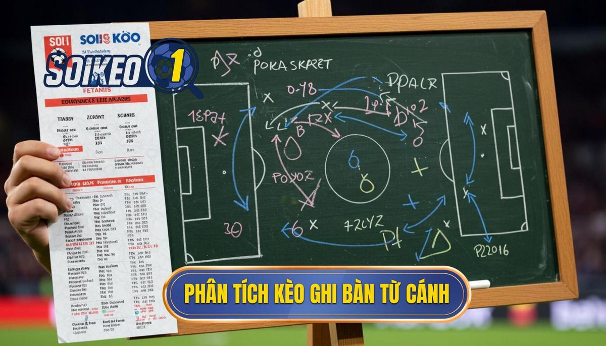 Phân tích Cơ bản về Kèo cược đội ghi bàn từ tình huống phối hợp cánh