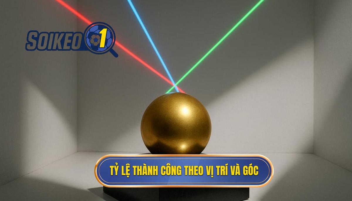 Tỷ lệ thành công theo vị trí và góc sút_ Điểm mù của nhà cái