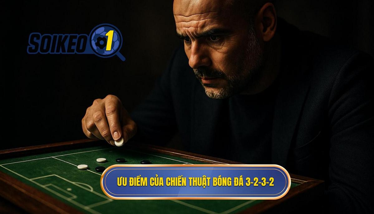 Ưu Điểm Vượt Trội Của Chiến thuật bóng đá 3-2-3-2