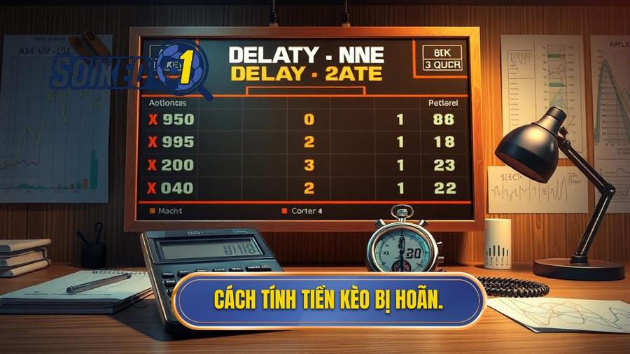 3. Cách tính tiền kèo bị hoãn.