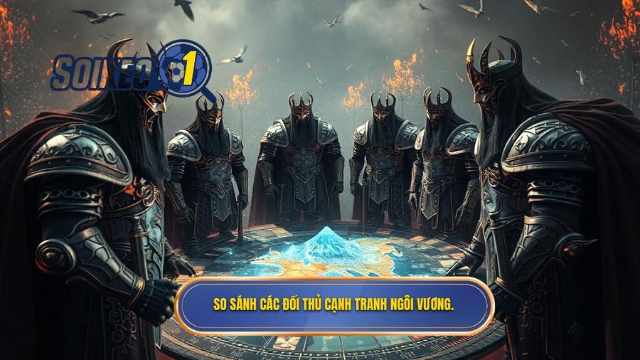 So sánh các đối thủ cạnh tranh ngôi vương