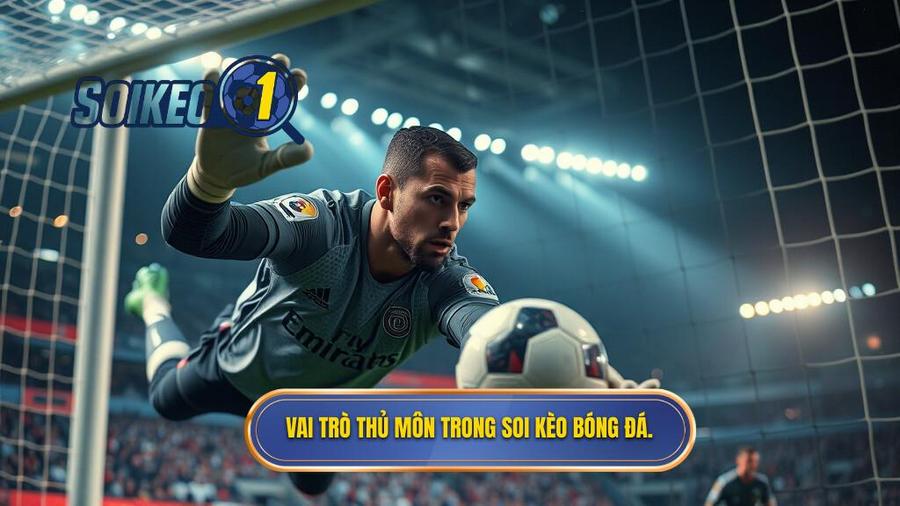 Vai trò thủ môn trong soi kèo bóng đá
