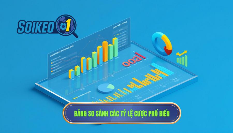 Bảng so sánh các tỷ lệ cược phổ biến